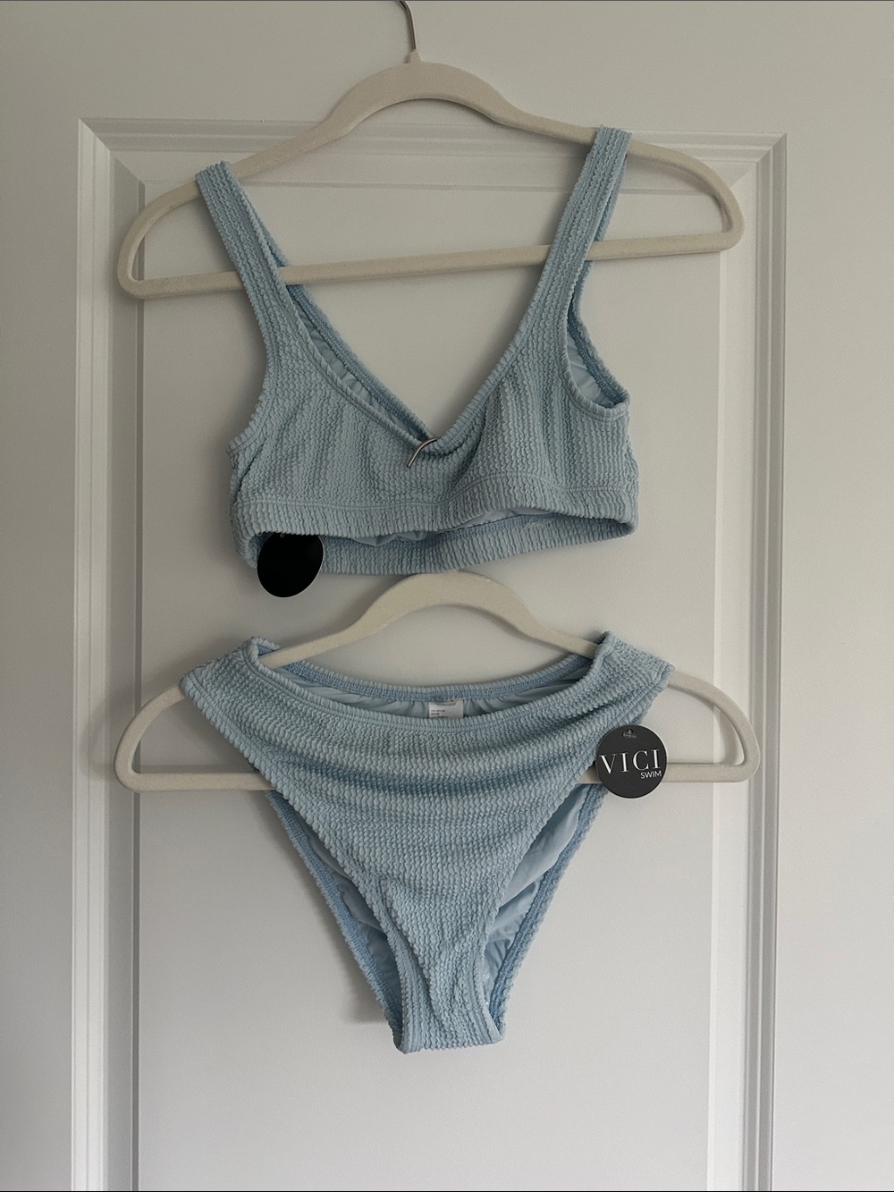 NWOT Vici Textured High Waisted Bikini